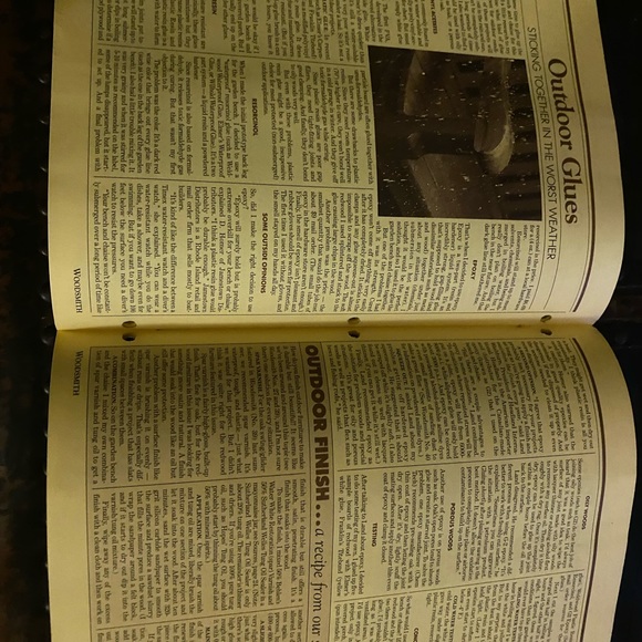 🎉5/$10🎉 Woodsmith magazine number 45 June 1986 chaise lounge , garden bench - Picture 6 of 9